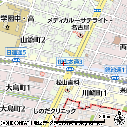 愛知県名古屋市千種区日進通6丁目14周辺の地図