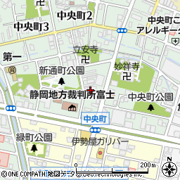 吉原中央マンション周辺の地図