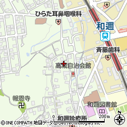 滋賀県大津市和邇高城174-3周辺の地図