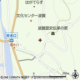 兵庫県宍粟市波賀町上野95周辺の地図