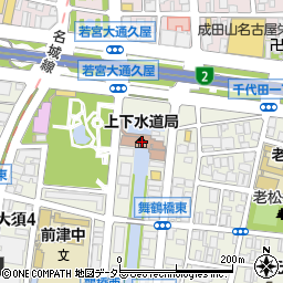 名古屋市役所上下水道局　施設部・施設整備課周辺の地図