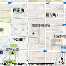 愛知県名古屋市中村区小鴨町49周辺の地図