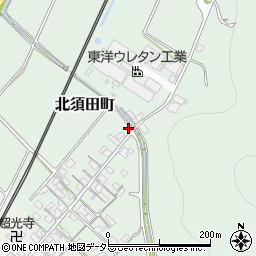 滋賀県東近江市北須田町418周辺の地図