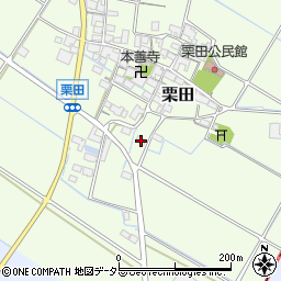 滋賀県愛知郡愛荘町栗田193周辺の地図