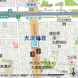 矢田ビル周辺の地図