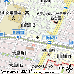 愛知県名古屋市千種区日進通6丁目10周辺の地図