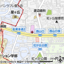 愛知県名古屋市名東区名東本町180周辺の地図