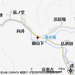 愛知県豊田市中立町馬場下周辺の地図