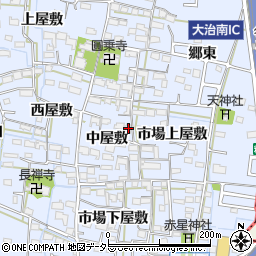 愛知県名古屋市中川区富田町大字千音寺中屋敷3955周辺の地図