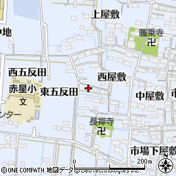 愛知県名古屋市中川区富田町大字千音寺南屋敷2710-1周辺の地図