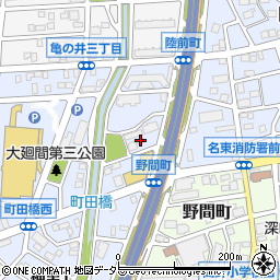 愛知県名古屋市名東区高間町213周辺の地図