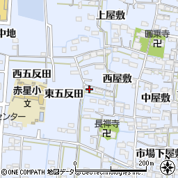 愛知県名古屋市中川区富田町大字千音寺南屋敷2710周辺の地図