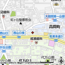 ファミリーマート名東本通三丁目店周辺の地図
