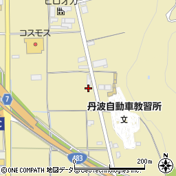 兵庫県丹波市氷上町横田11周辺の地図