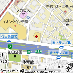 名古屋ビール園　浩養園周辺の地図