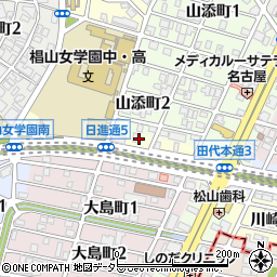 愛知県名古屋市千種区日進通6丁目7周辺の地図