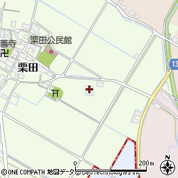 滋賀県愛知郡愛荘町栗田87周辺の地図