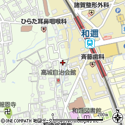 滋賀県大津市和邇高城174周辺の地図