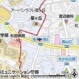 愛知県名古屋市名東区名東本町169周辺の地図