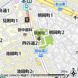 桃巌寺周辺の地図