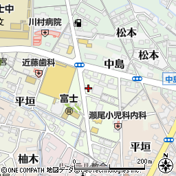富士信用金庫八幡町支店周辺の地図