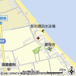 滋賀県大津市和邇南浜77-1周辺の地図