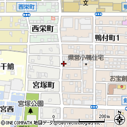 愛知県名古屋市中村区小鴨町34周辺の地図