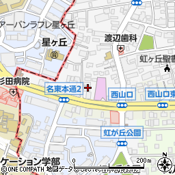 愛知県名古屋市名東区名東本町157周辺の地図