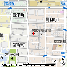愛知県名古屋市中村区小鴨町38周辺の地図