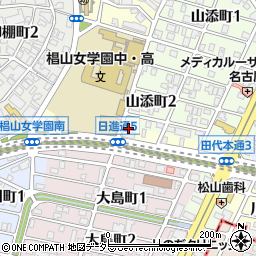 愛知県名古屋市千種区日進通6丁目1周辺の地図