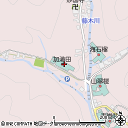 加満田周辺の地図