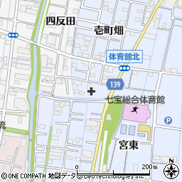 愛知県あま市七宝町伊福壱町畑173周辺の地図