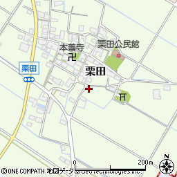 滋賀県愛知郡愛荘町栗田139周辺の地図
