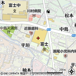 オレンジポット富士八幡町店周辺の地図