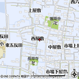 愛知県名古屋市中川区富田町大字千音寺西屋敷2678周辺の地図