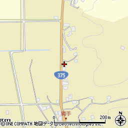 島根県大田市川合町川合神領1354周辺の地図