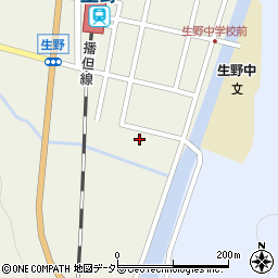 兵庫県朝来市生野町口銀谷2151-2周辺の地図