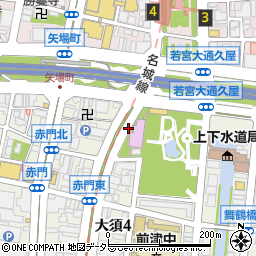 前津通パーキングメーター２周辺の地図