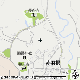 千葉県勝浦市赤羽根周辺の地図