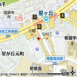三菱ＵＦＪ銀行猪子石支店 ＡＴＭ周辺の地図