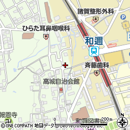 滋賀県大津市和邇高城174-1周辺の地図