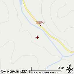 兵庫県朝来市生野町猪野々124周辺の地図