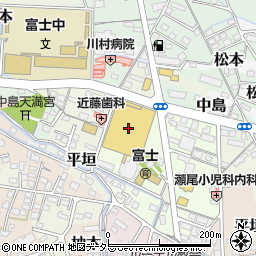マックスバリュ富士八幡町店周辺の地図