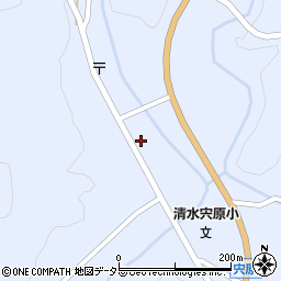 静岡県静岡市清水区宍原1195-1周辺の地図