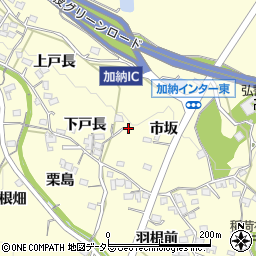 愛知県豊田市加納町下戸長3周辺の地図