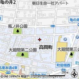 愛知県名古屋市名東区高間町440周辺の地図