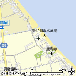 滋賀県大津市和邇南浜77周辺の地図