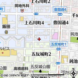 愛知県名古屋市中村区上石川町5丁目周辺の地図