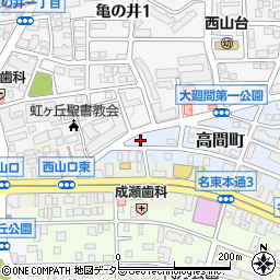 愛知県名古屋市名東区高間町26周辺の地図