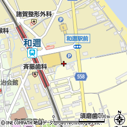 滋賀県大津市和邇中浜427-1周辺の地図